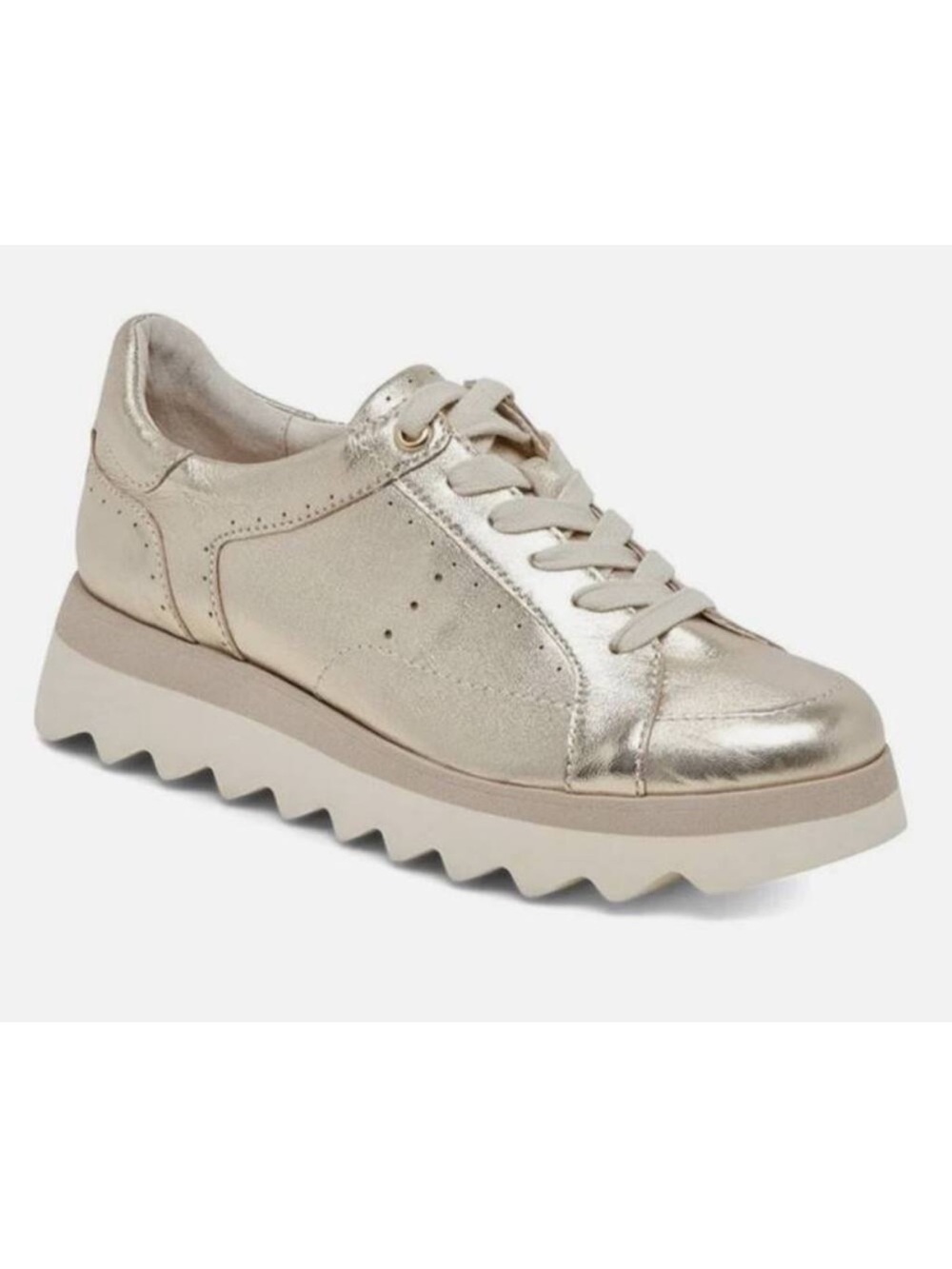 NWT🧡Dolce Vita - Gold Jorgie Platform Sneakers - 8